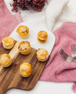 Cheese bacon egg bites